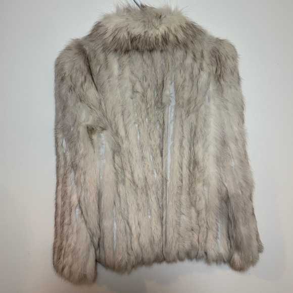Saga Blue Fox Fur Coat size XL - Picture 3 of 15